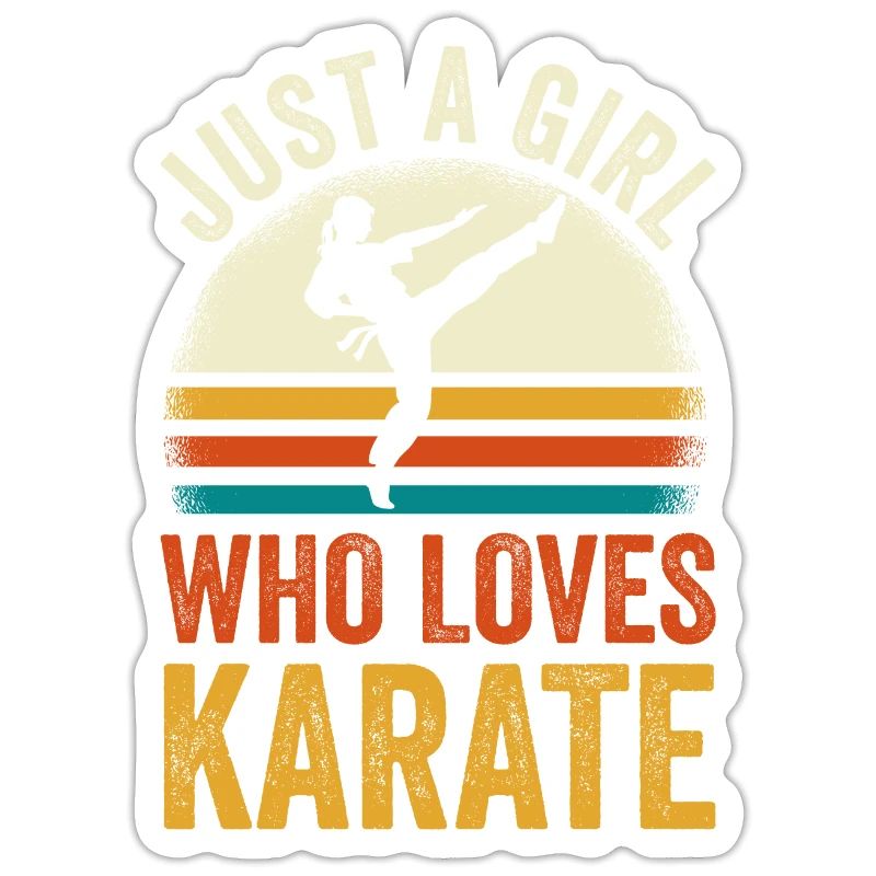 Karate Nur Ein Mädchen, Das Karate Liebt