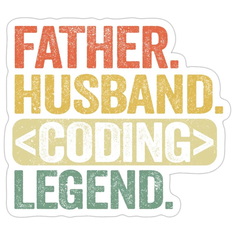 Père mari coding légende programmeur admin