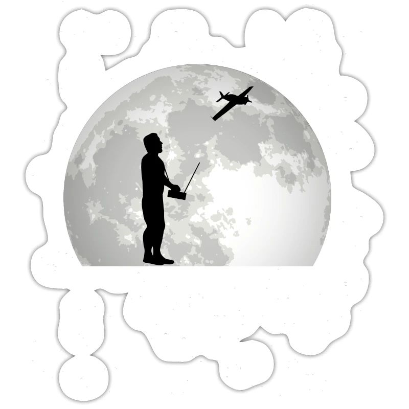 Model airplane moon model airplane model builder