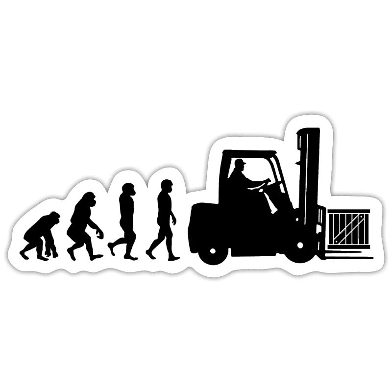 Evolution eines Staplerfahrer