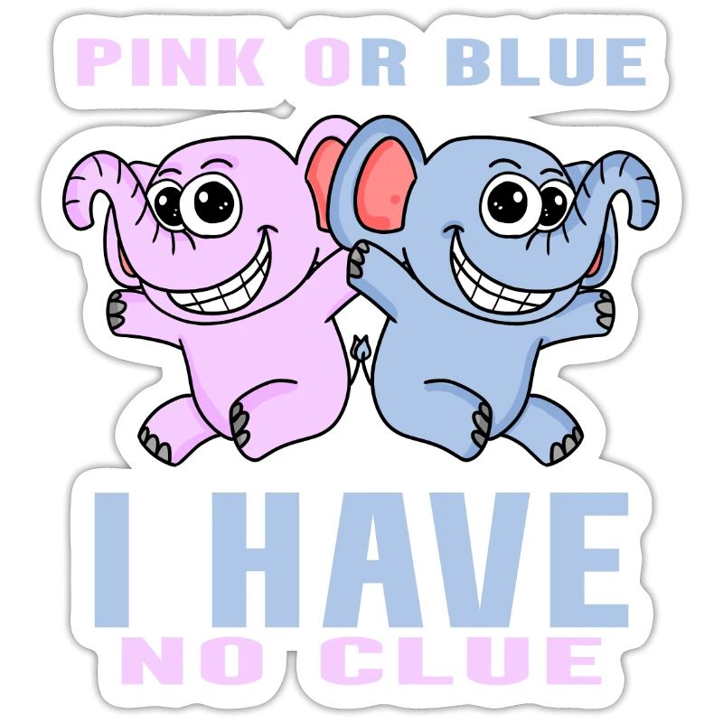 Pink oder Blau