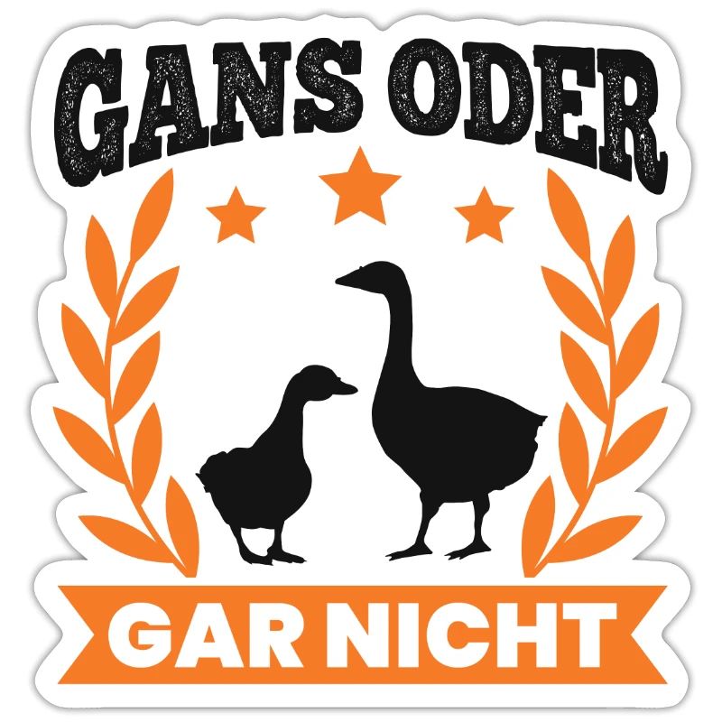 Gans oder gar nicht Gänse Züchter Gänsezüchter