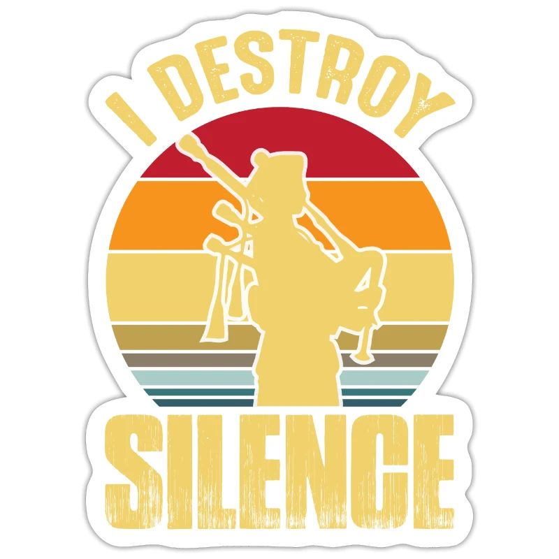 Cornemuses Destroy Silence Cornemuse Rétro