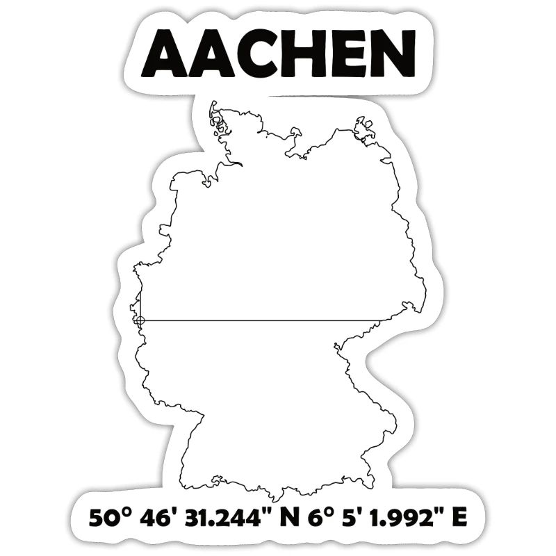 Aachen Carte