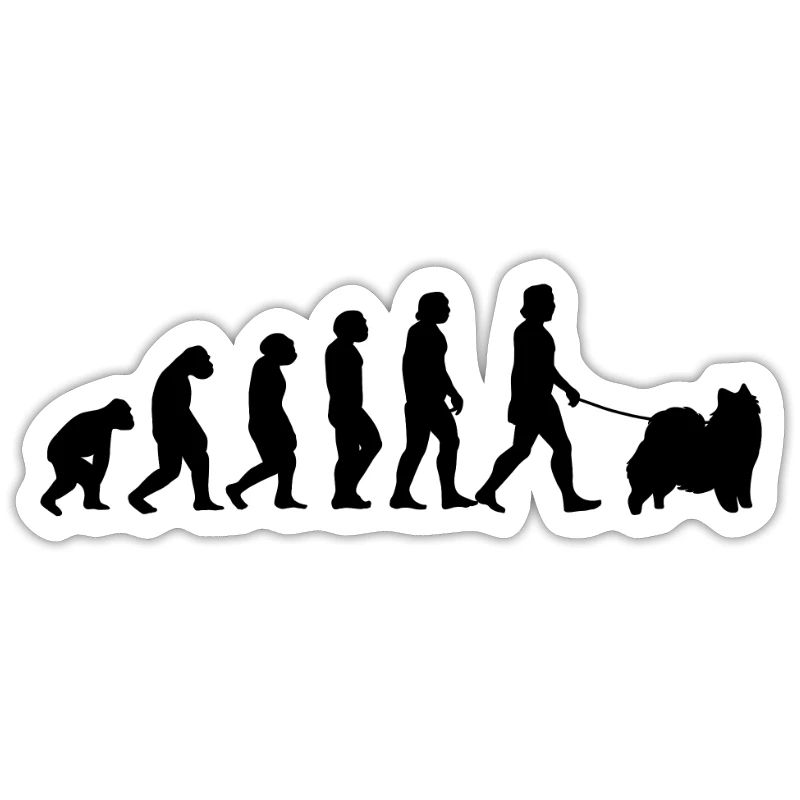 Eurasier Evolution Spitz Hund Geschenk