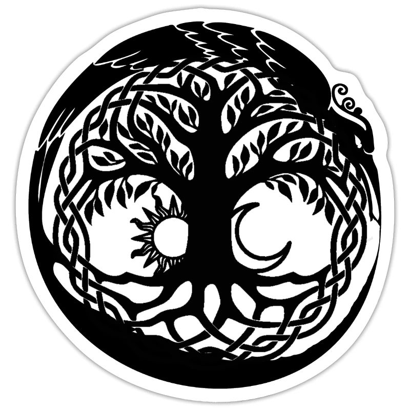 Celtic Ireland Viking Celtic Knot Pattern Tree
