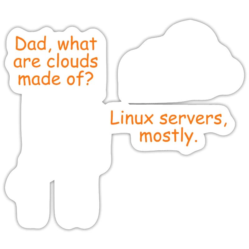 Linux Server Witz Informatiker Humor Software