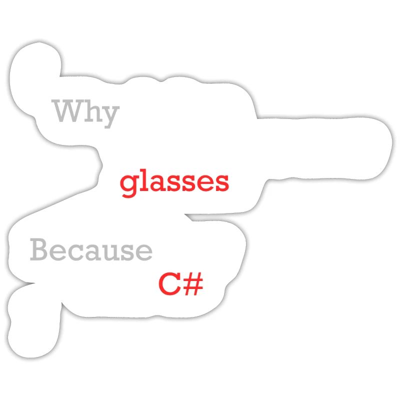 C# Programmeur blague Coder C Sharp