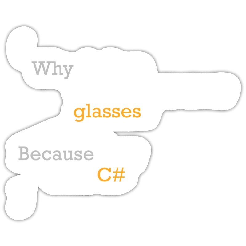 C# Code blague programmeur Hacker C Sharp Coder