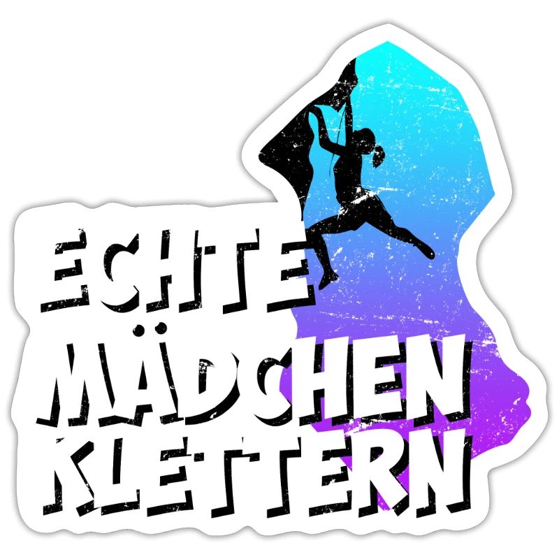 Echte Mädchen Klettern