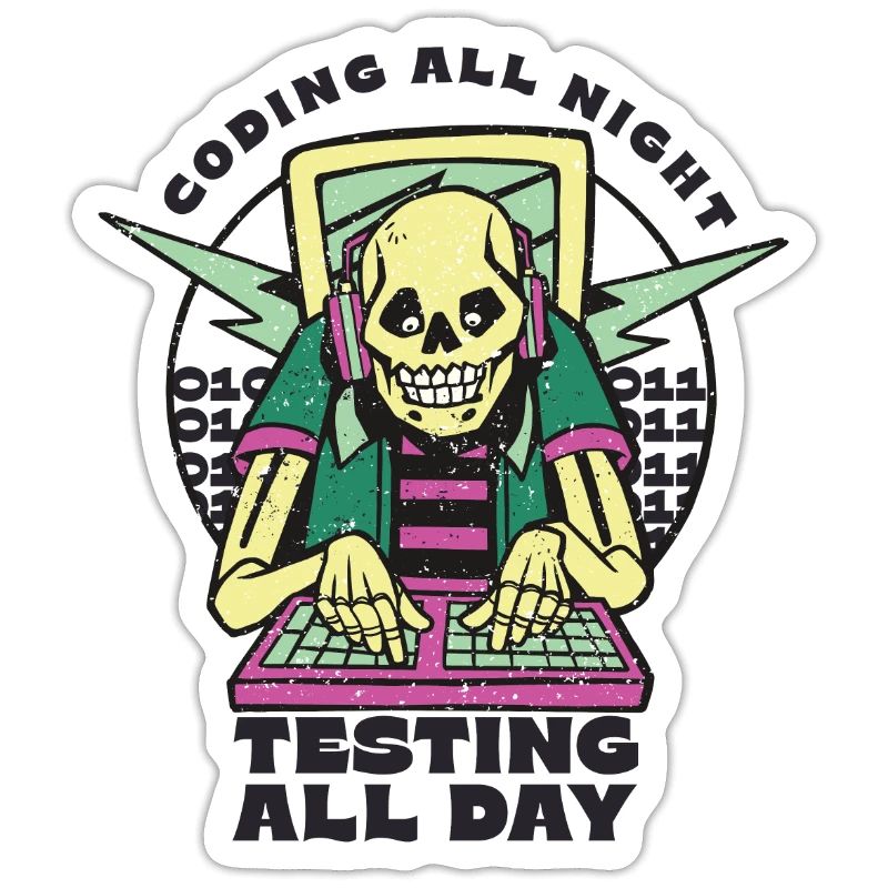 "Coding All Night Programmer | Programmierer"