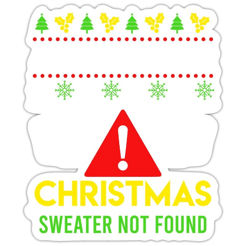 404 Error Ugly Chritsmas Coder Programmierer Code