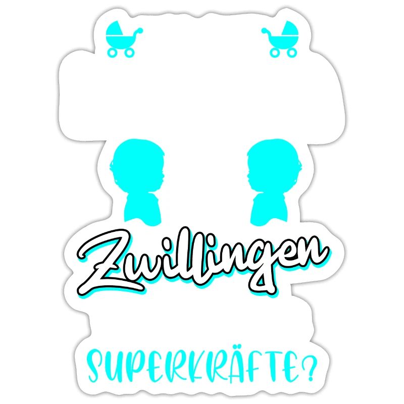 Zwillingsmama mit Superkräften Muttertag