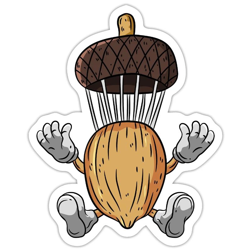 Fallschirm Eichel Eiche Baum