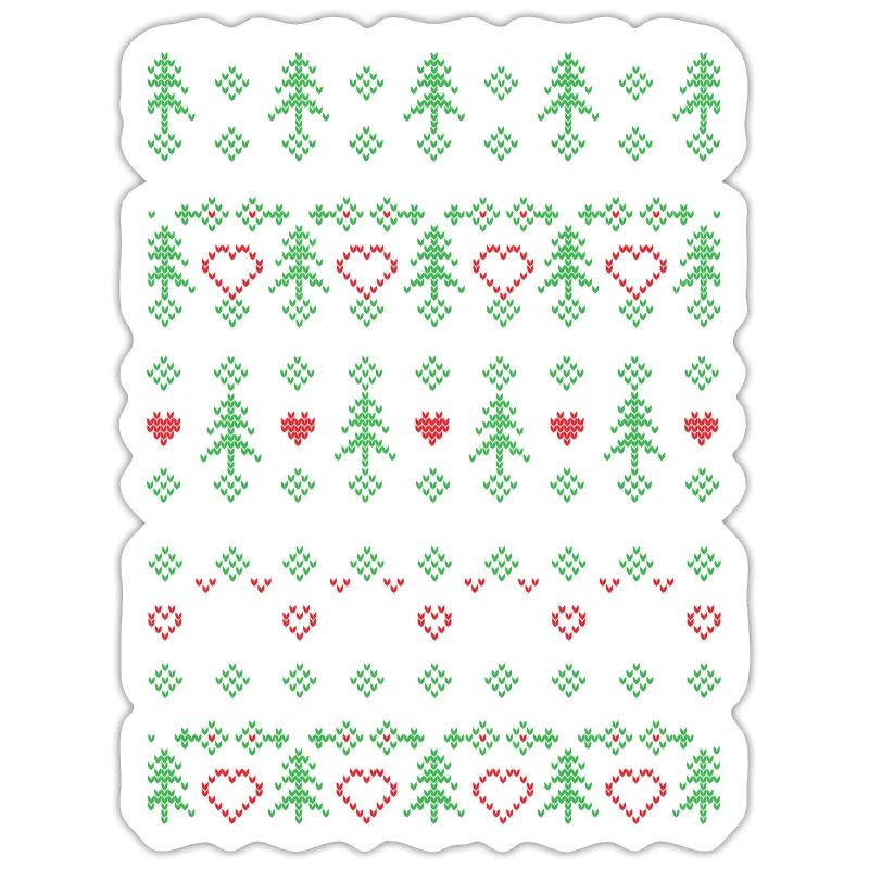 Ornament Pullover hässlicher Pullover