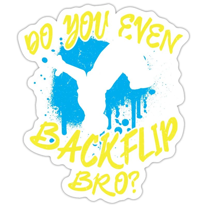 Est-ce que vous même Backflip Bro Reverse Somersault