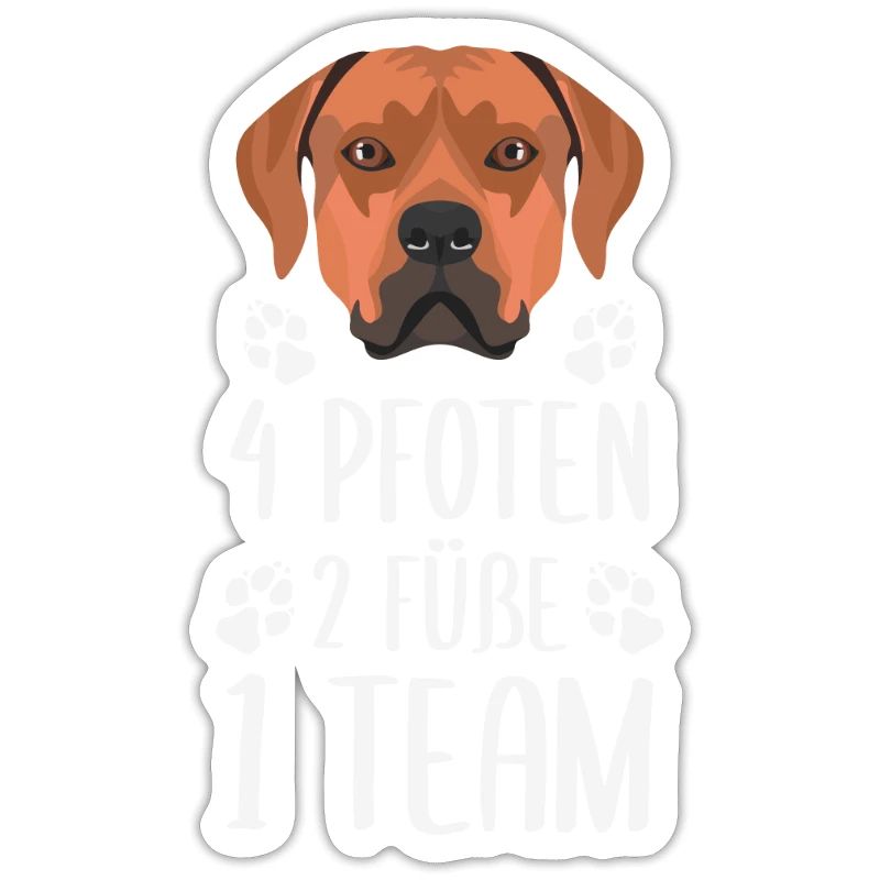 Équipe 4 Pattes 2 Pieds 1, Rhodesian Ridgeback