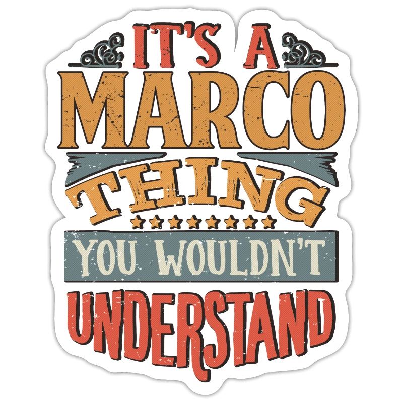 C’est une chose Marco que vous ne comprendriez pas - Marco