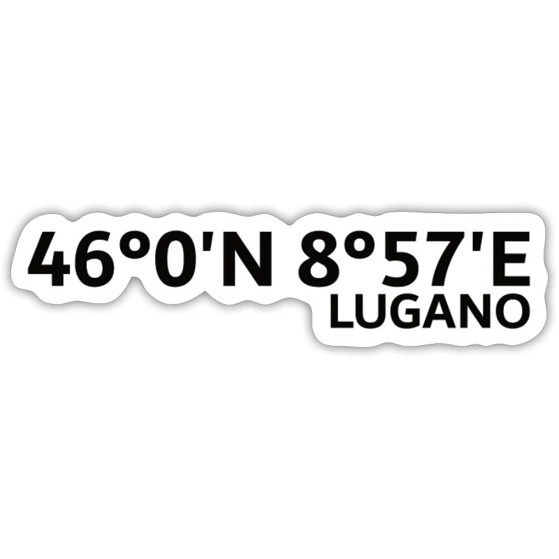 Lugano coordinates