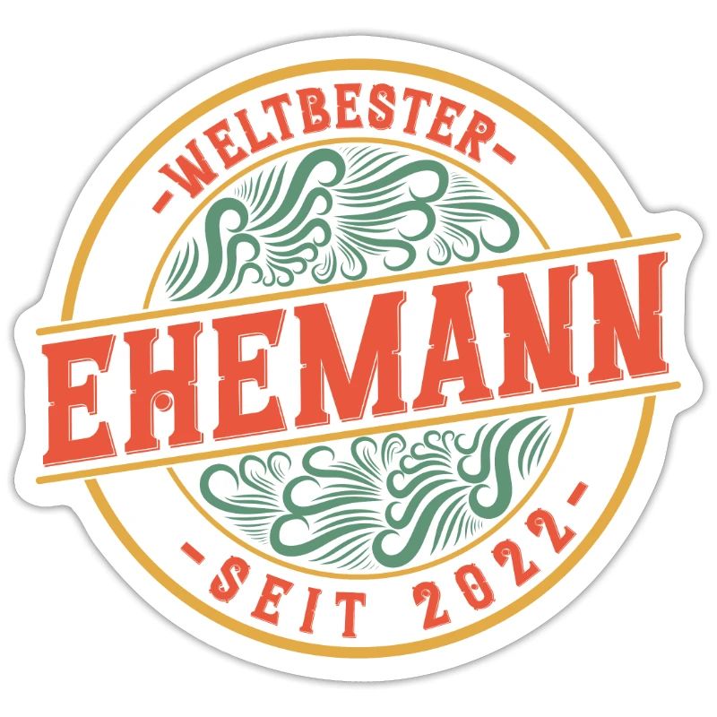 Bester Ehemann seit 2022 1. Hochzeitstag