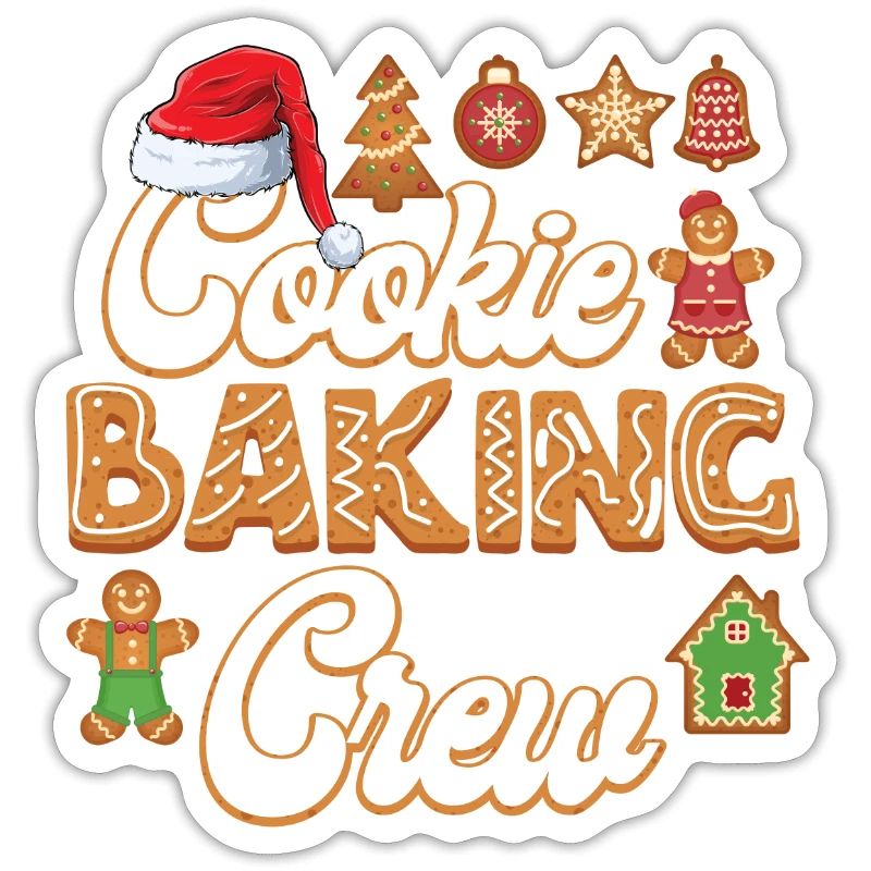 Cookie Baking Crew Cuisson de Noël
