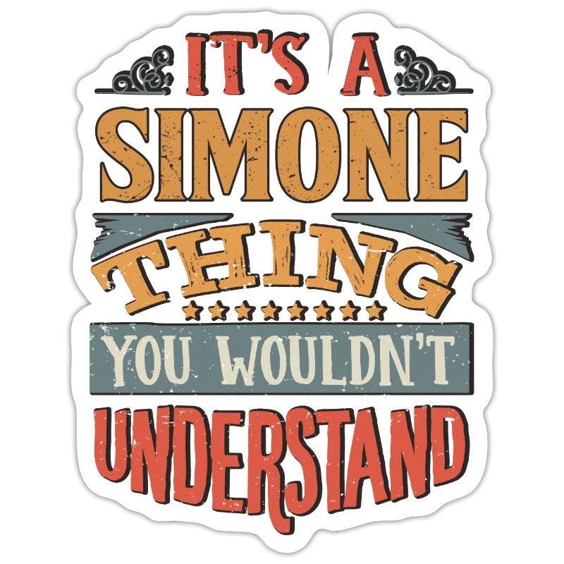 C’est une chose Simone que vous ne comprendriez pas -