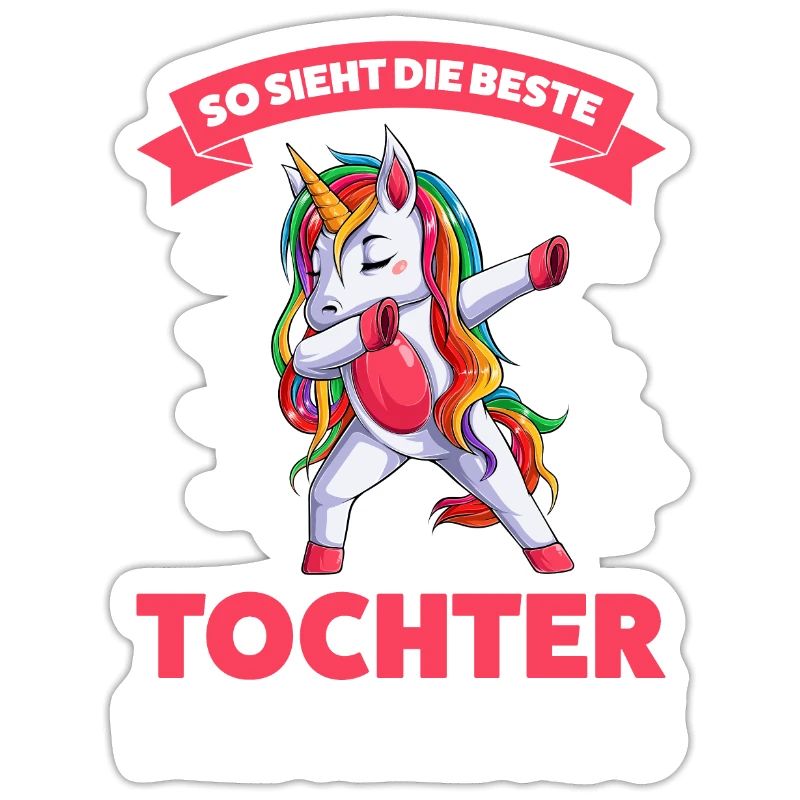 Tochter Einhorn Töchter Geschenk