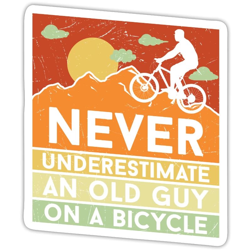 Never Underestimate an Old Guy on a Bicycle