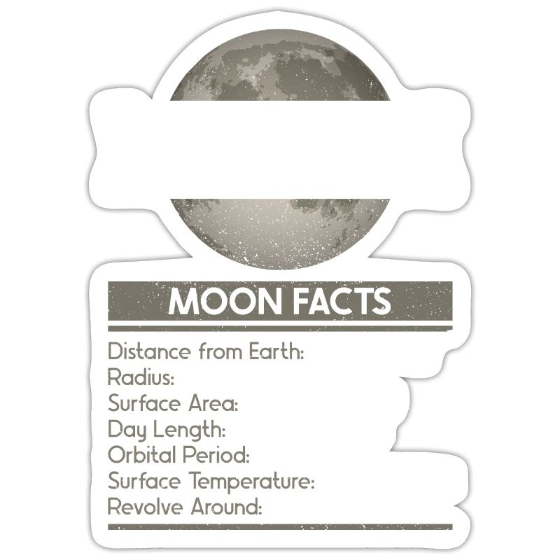 Faits sur la Lune - Espace du système solaire lunaire