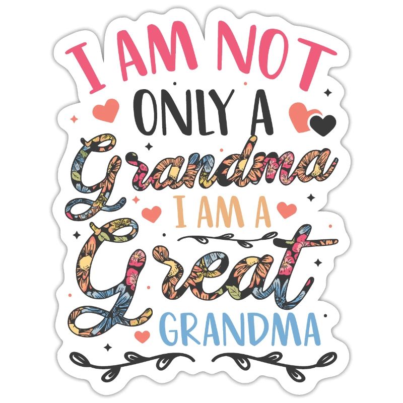 Nicht nur eine Großmutter, bin eine Urgroßmutter