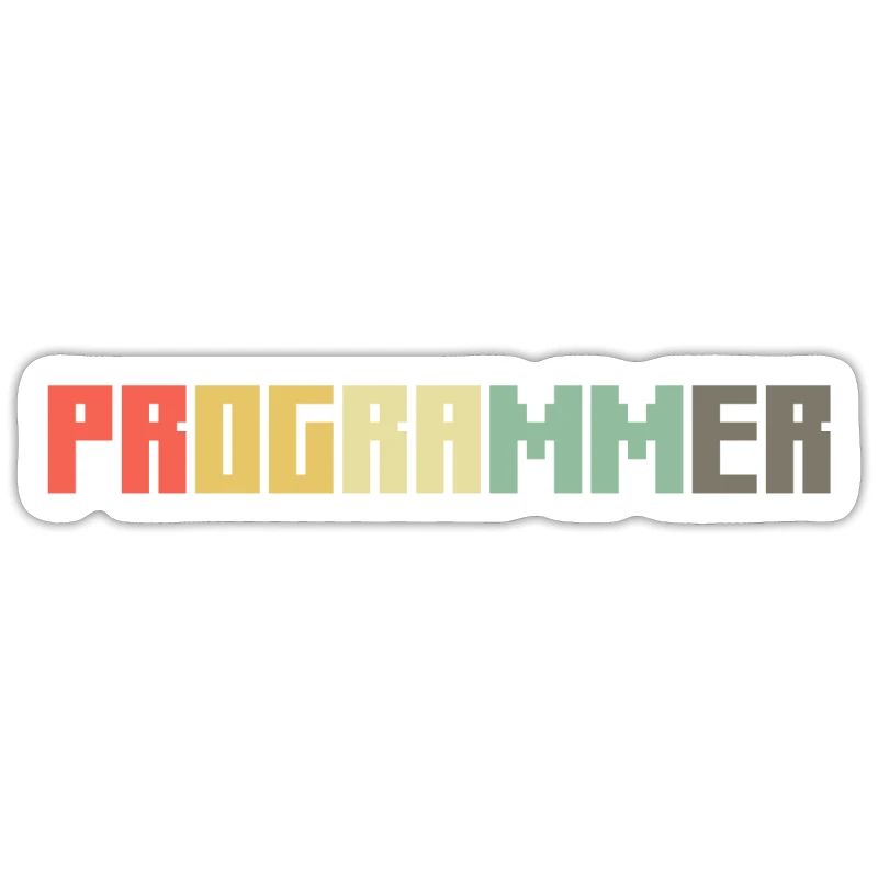 Vintage Programmierer Coder Retro Entwickler Nerd