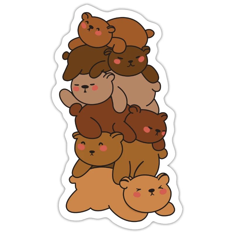 Bears Stack Cute Bear Anime Bears