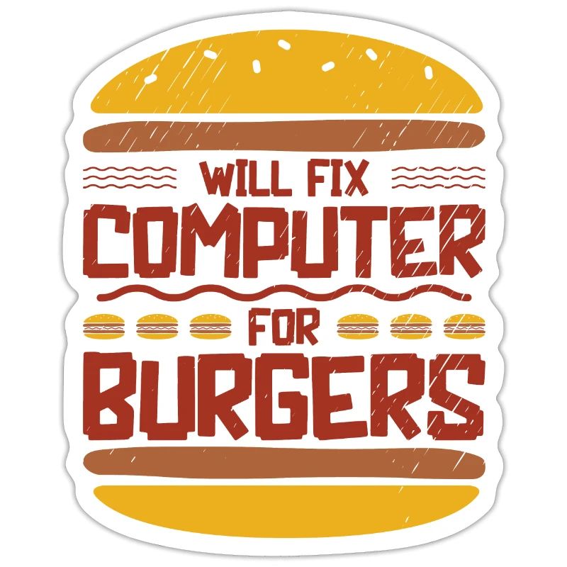 Réparera le support informatique du programmeur Burger
