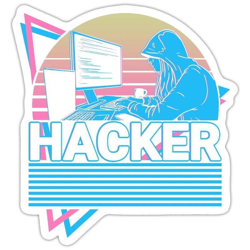Hacker Coding Programmer Vaporwave Aesthetic