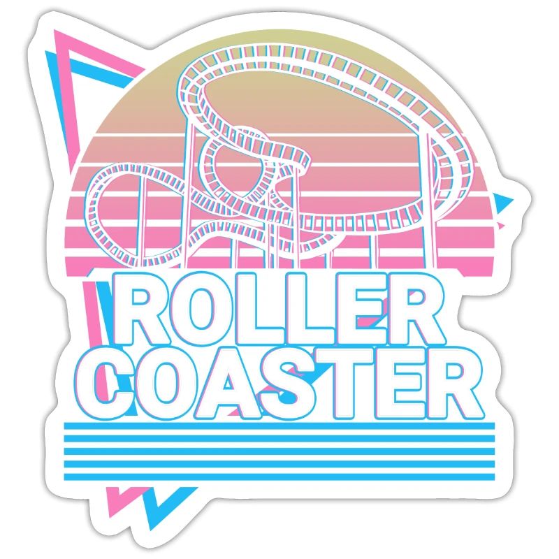 Roller Coaster Retro Gift