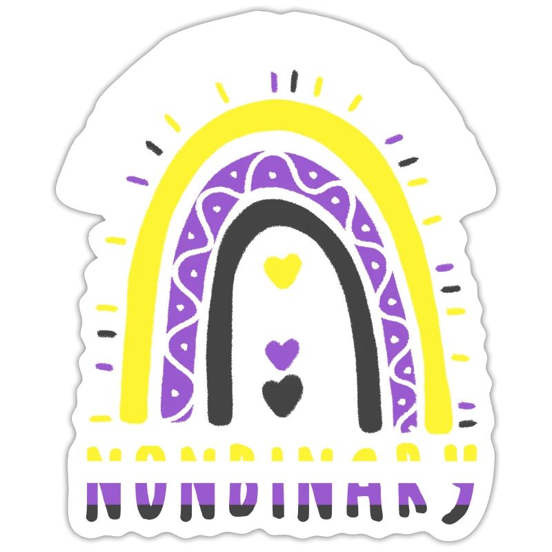 Nonbinary Boho Regenbogen