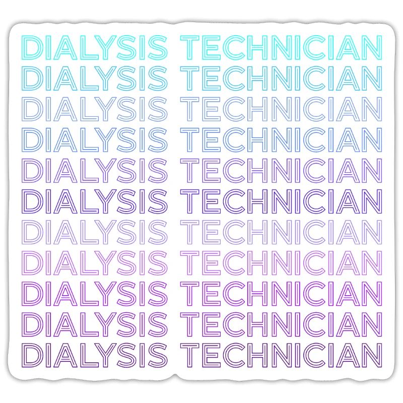 Dialyse-Techniker Dialyse-Techniker Retro