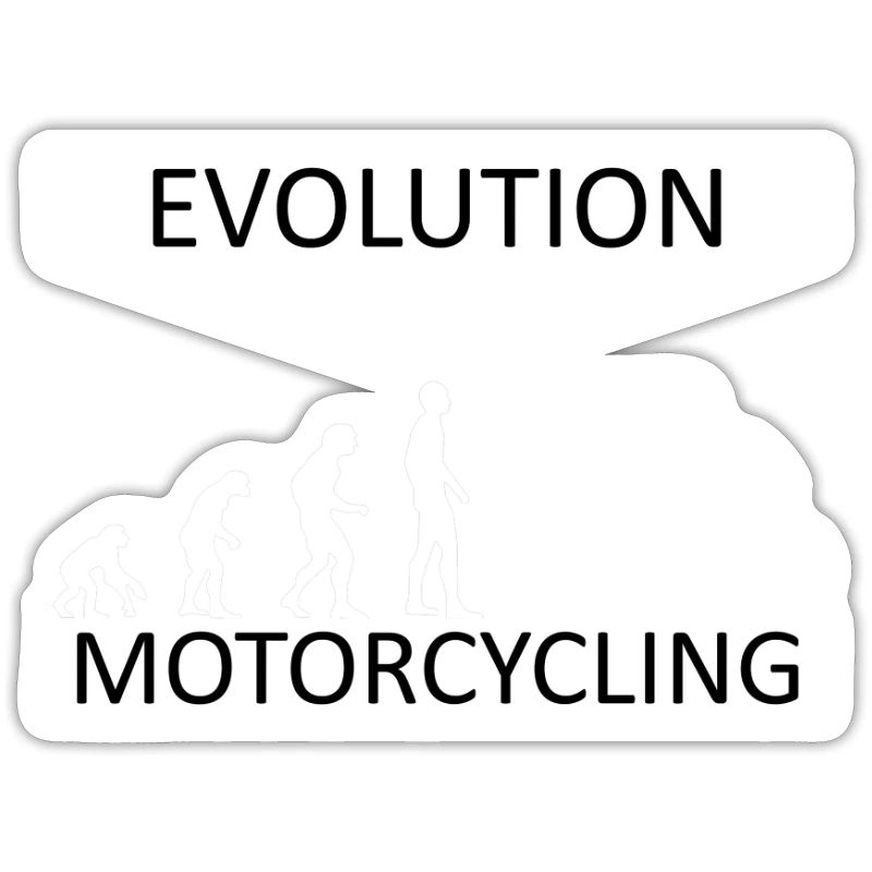 Evolution Motorcycling Motorcyclist Biker