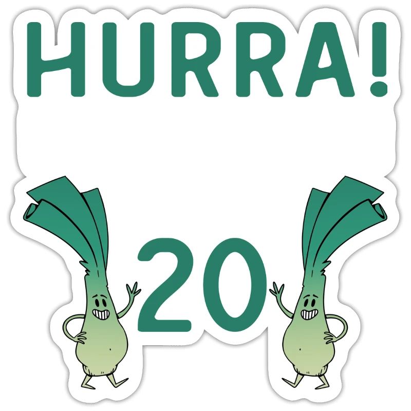 Hurra der Lauch wird 20