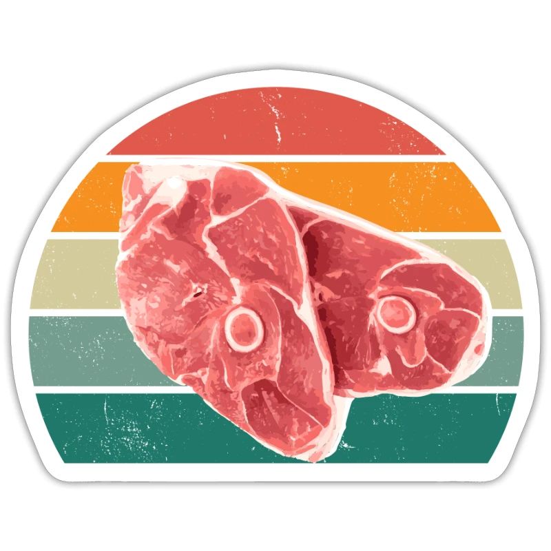 Boucher Fleischer Wurst croûte Fleischerei Fleischerei Fleisch