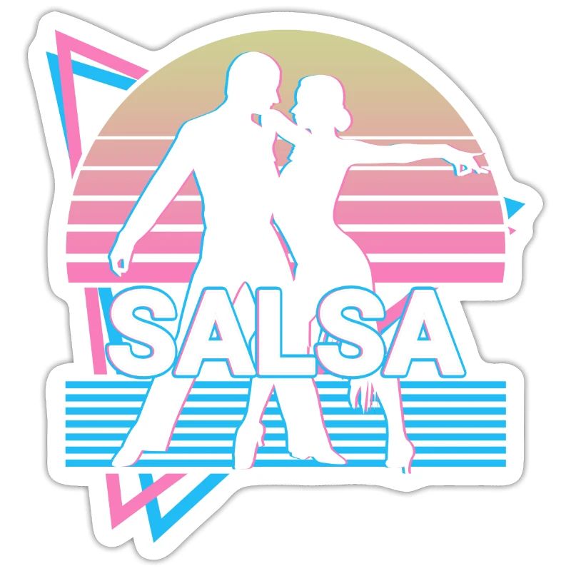 Salsa Dancing Salsa Dancer Retro Gift