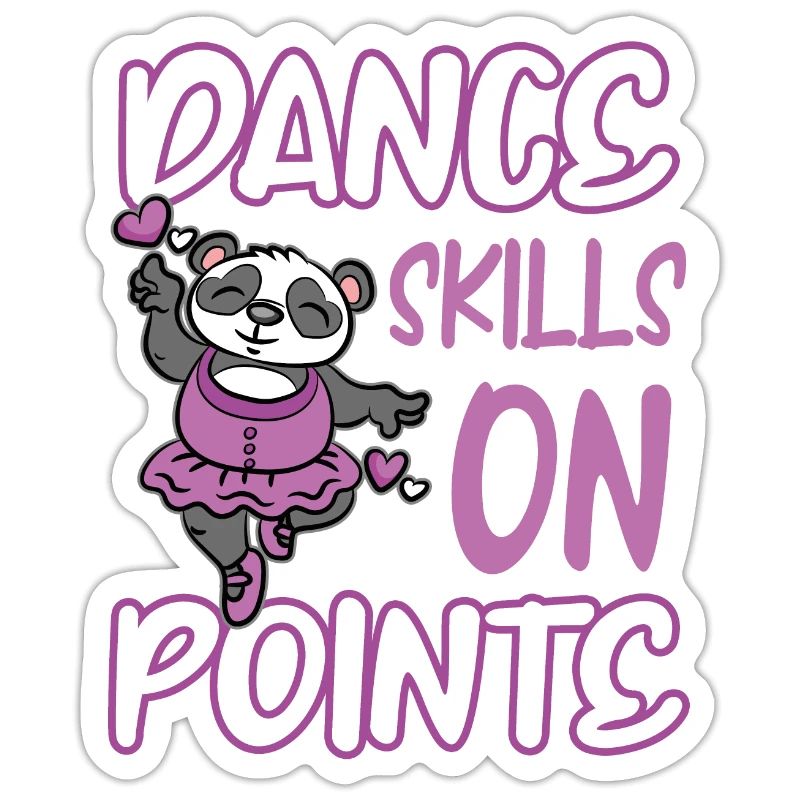 Compétence de danse sur Point Panda Ballet Dance