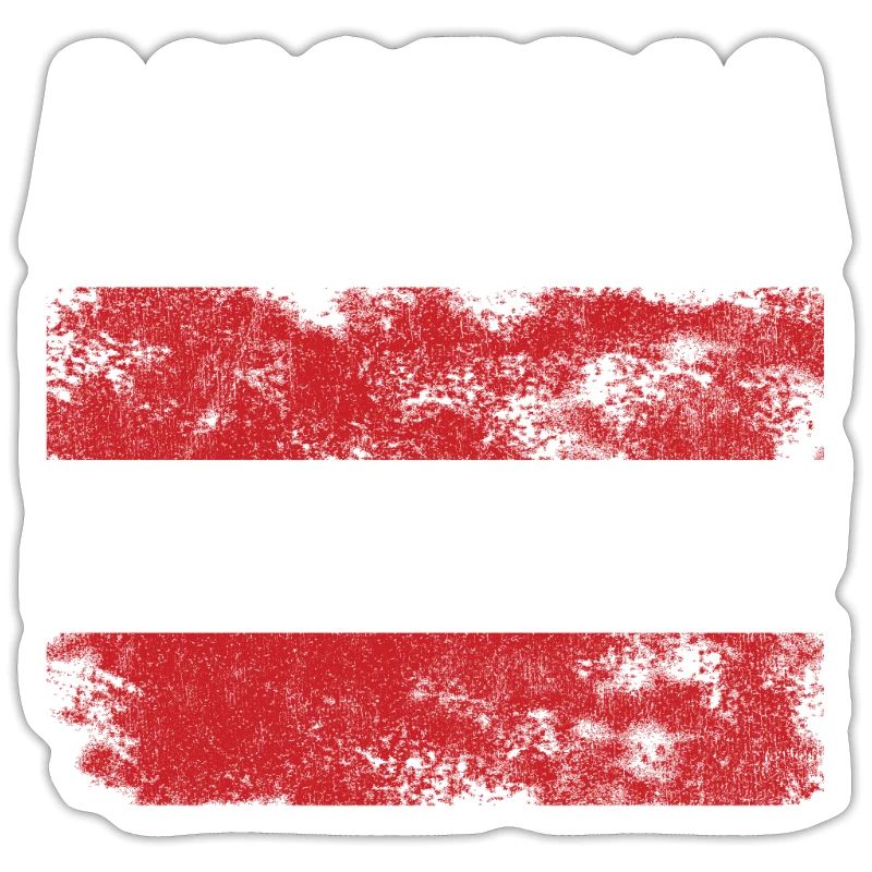 Austria Flag Distressed - Austrian Flag