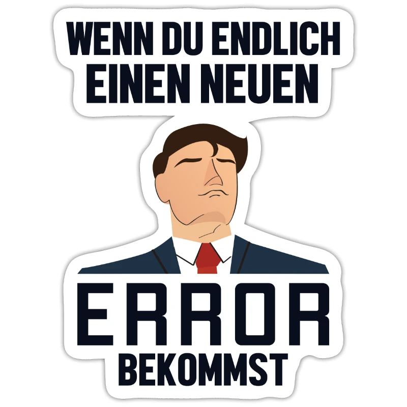 Neuen Error Bekommen Developer Coder Programmierer