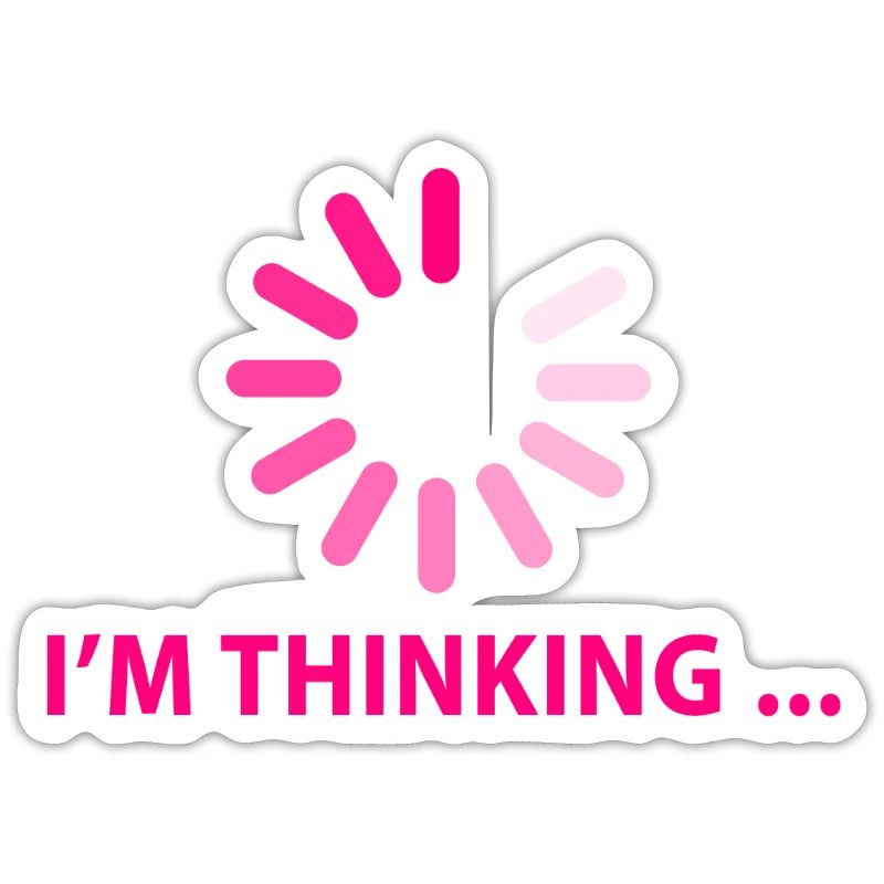 I'm thinking. Cancel, loading icon Thinking