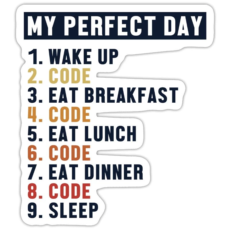 Coding Perfect Day Developer Softwareingenieur