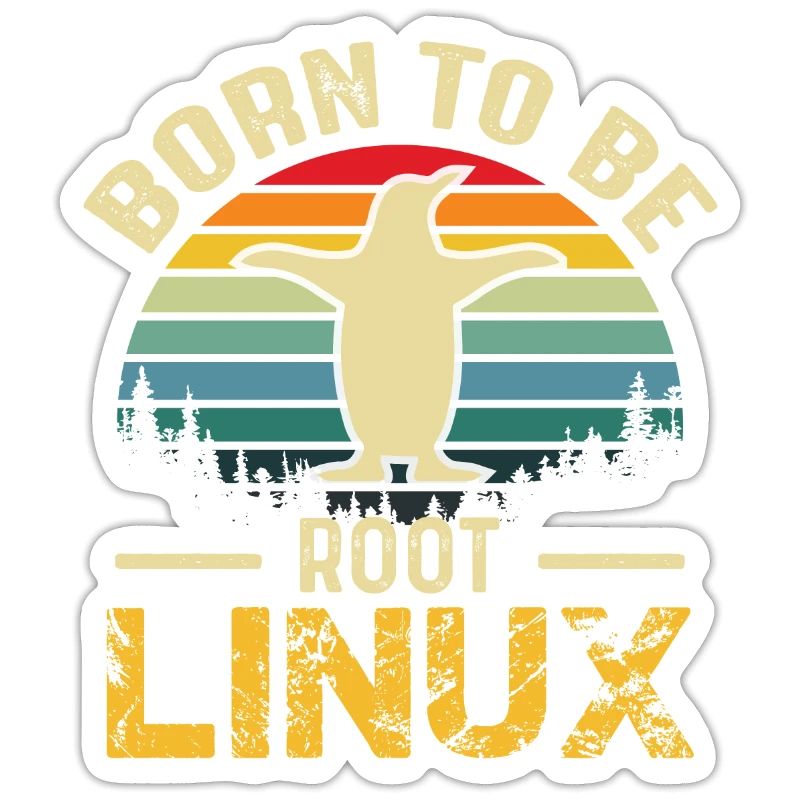 Né pour être Root Linux Nerd Admin Geek