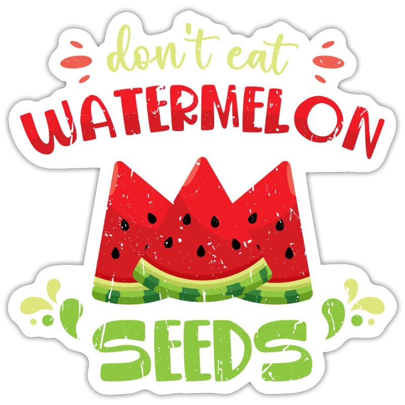 Ne mangez pas de graines de pastèque - Pastèque tropicale