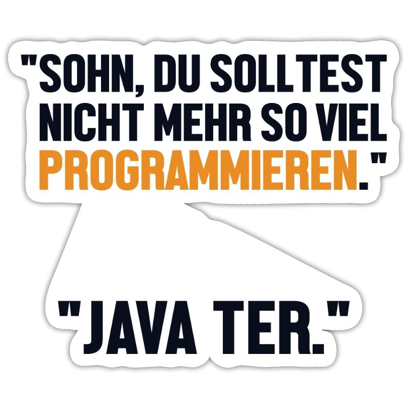 Sohn Programmieren Ja Vater Developer Coder