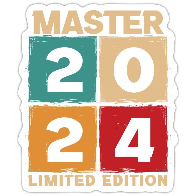 Master 2024 Abschluss Geschenk Studium Absolvent